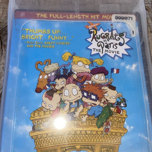 Rugrats In Paris The Movie DVD Brand New Sealed RARE Long Box Plastic Box PROP - Picture 3 of 7